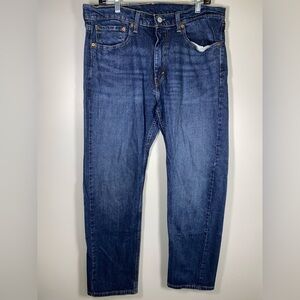 Levi's Blue Straight Jeans with Classic Fit